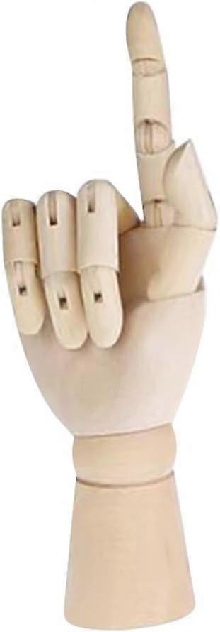 Artists Wooden Manikin Jointed 8 Inch Mannequin | 10 Inch palms, Manikin Blockhead Artist Human Figure Articulated Mode Perfect for Home Decoration/Dr