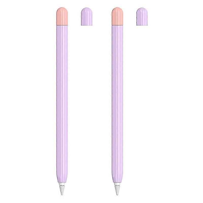 2 Sets Stylus Protective Case For Apple Pencil 2