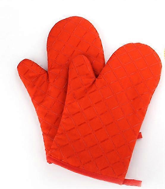Insulation Gloves Oven Microwave Gloves Insulation Gloves Thickened Extended