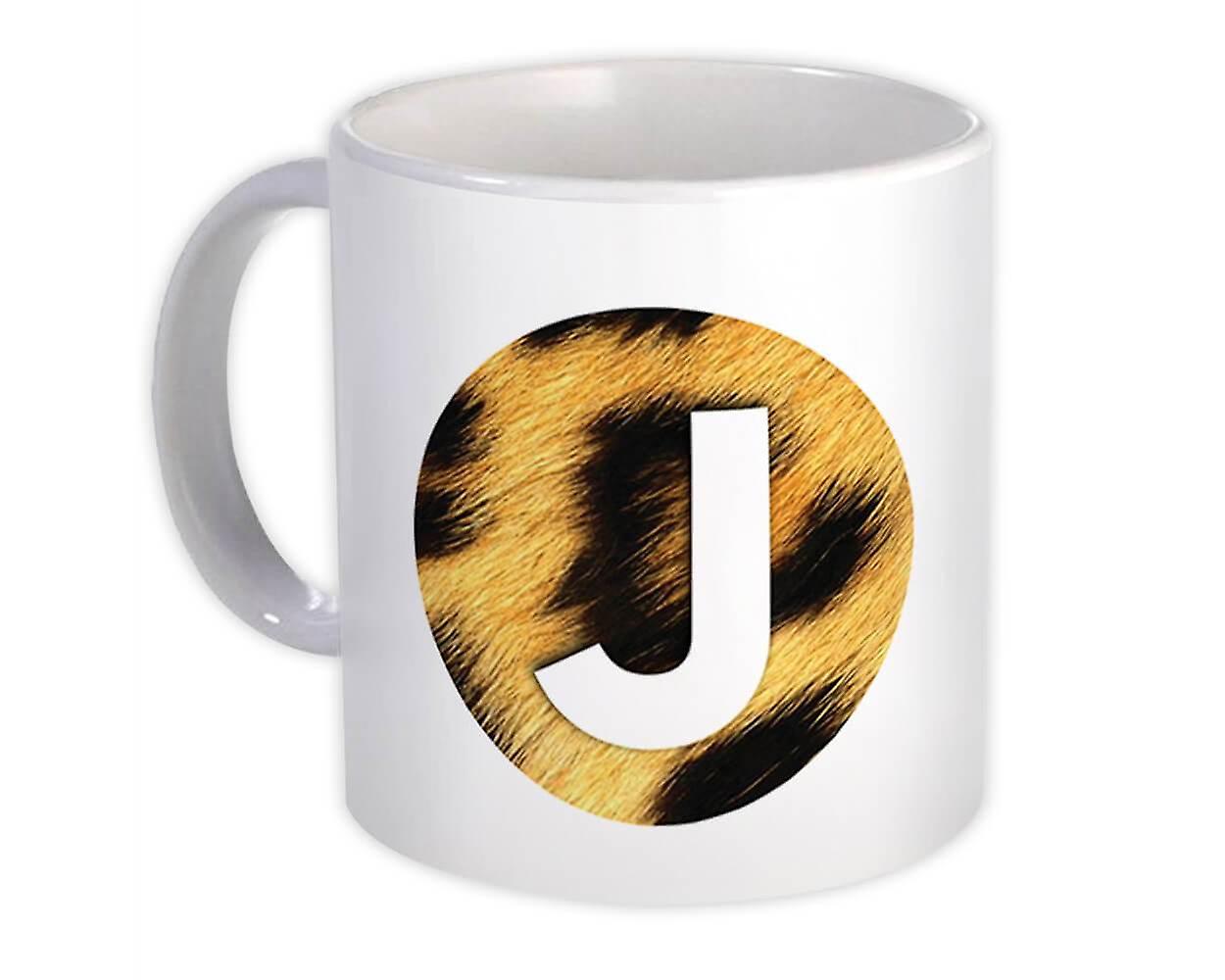 كوب هدية: Monogram حرف J