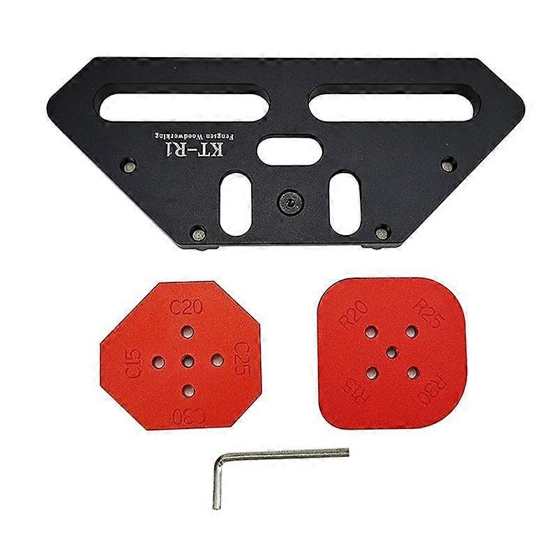 Kt-R1 Woodworking Arc Positioning Template Woodworking Rounded Corner R Corner Positioning Plate