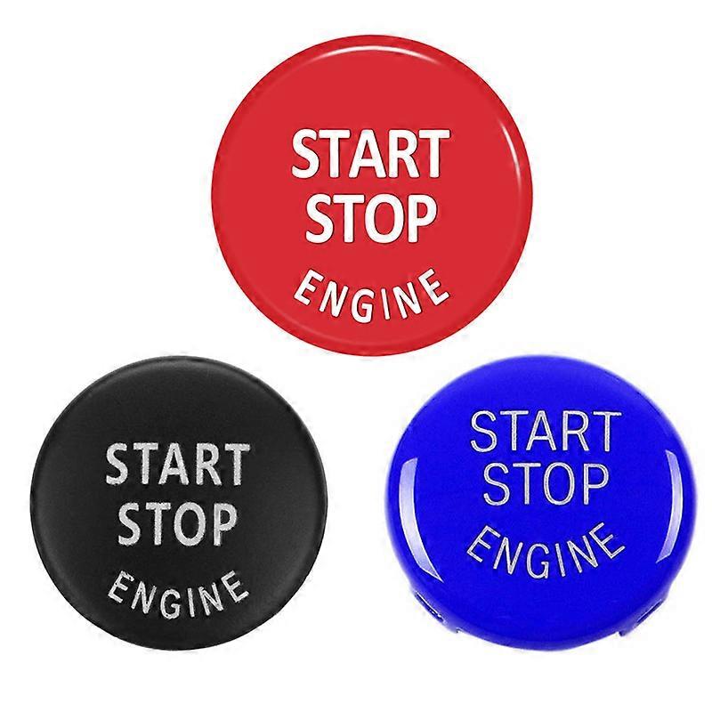 For BMW E90 E91 E92 E93 E87 E60 E83 E84 E89 3 5 Series Car Engine Start Button Replace Cover Stop Switch Accessories 3 Colors