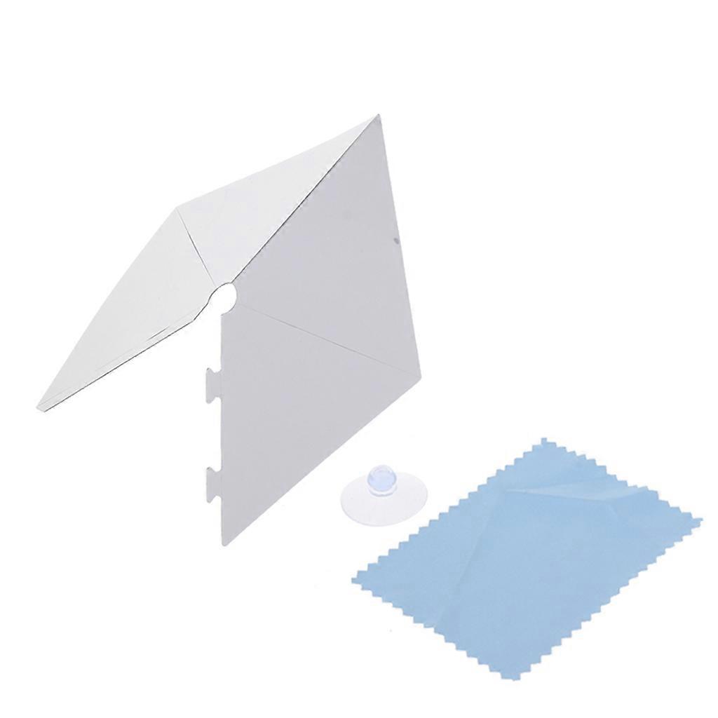 3D Hologram Pyramid Display Projector Universal for Smart Mobile Phone 360 Degree Display Video Stand Tablet Showcase with Cloth