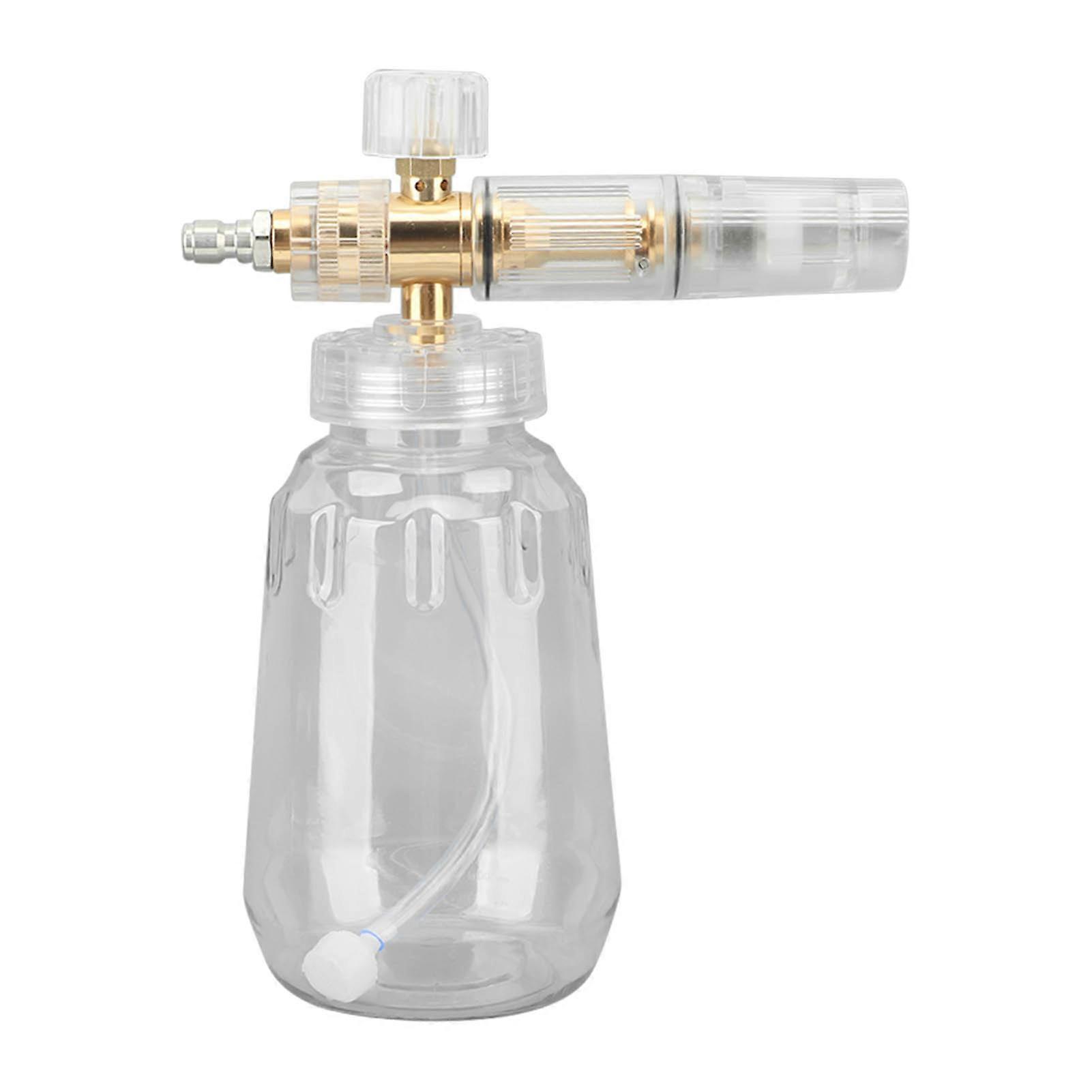 High Pressure Foam Sprayer 1L Large Capacity Manual Foaming Car Wash Sprayer for Garden Ordinary