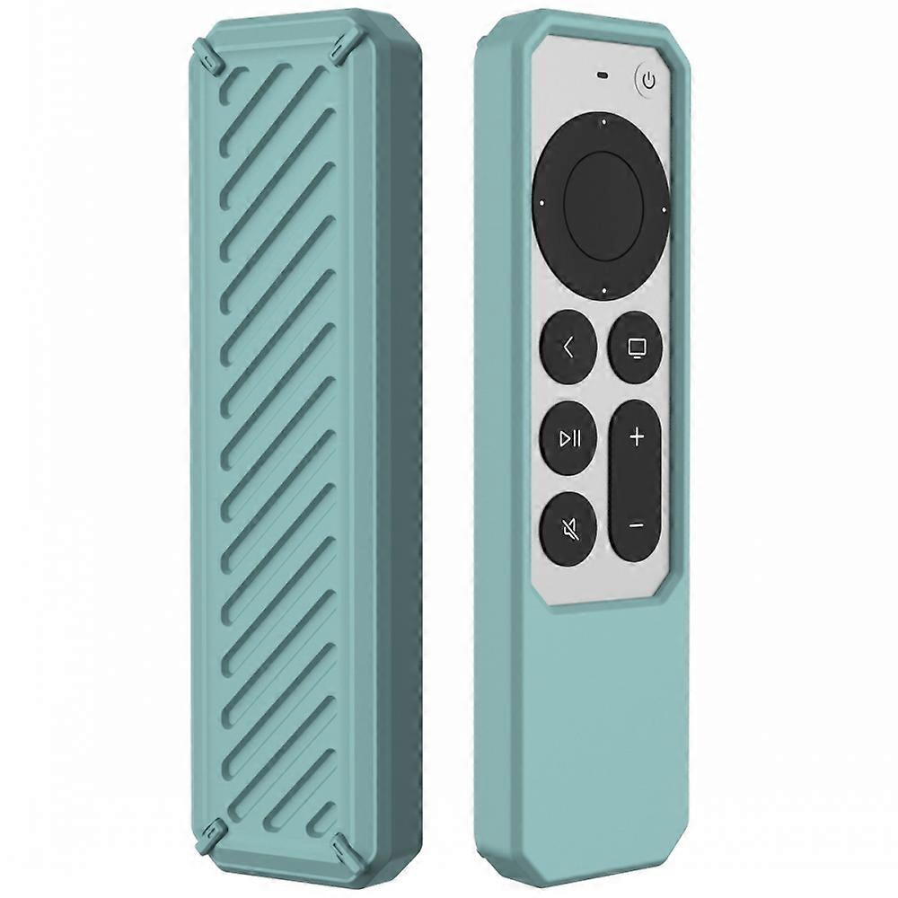 Silicone Remote Control Protective Case For Apple TV 4K Siri Remote 2021 Anti-fall Dustproof Cover Shell