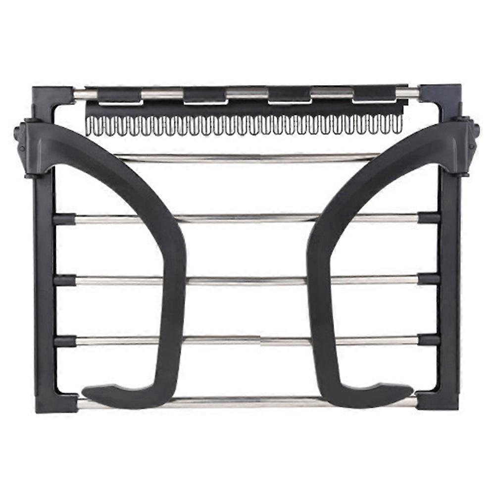Balcony Drying Shoe Rack Folding Window Diaper Drying Rack Laundry Clothes Dryer, Indoor Towel Storage Rack 40cm