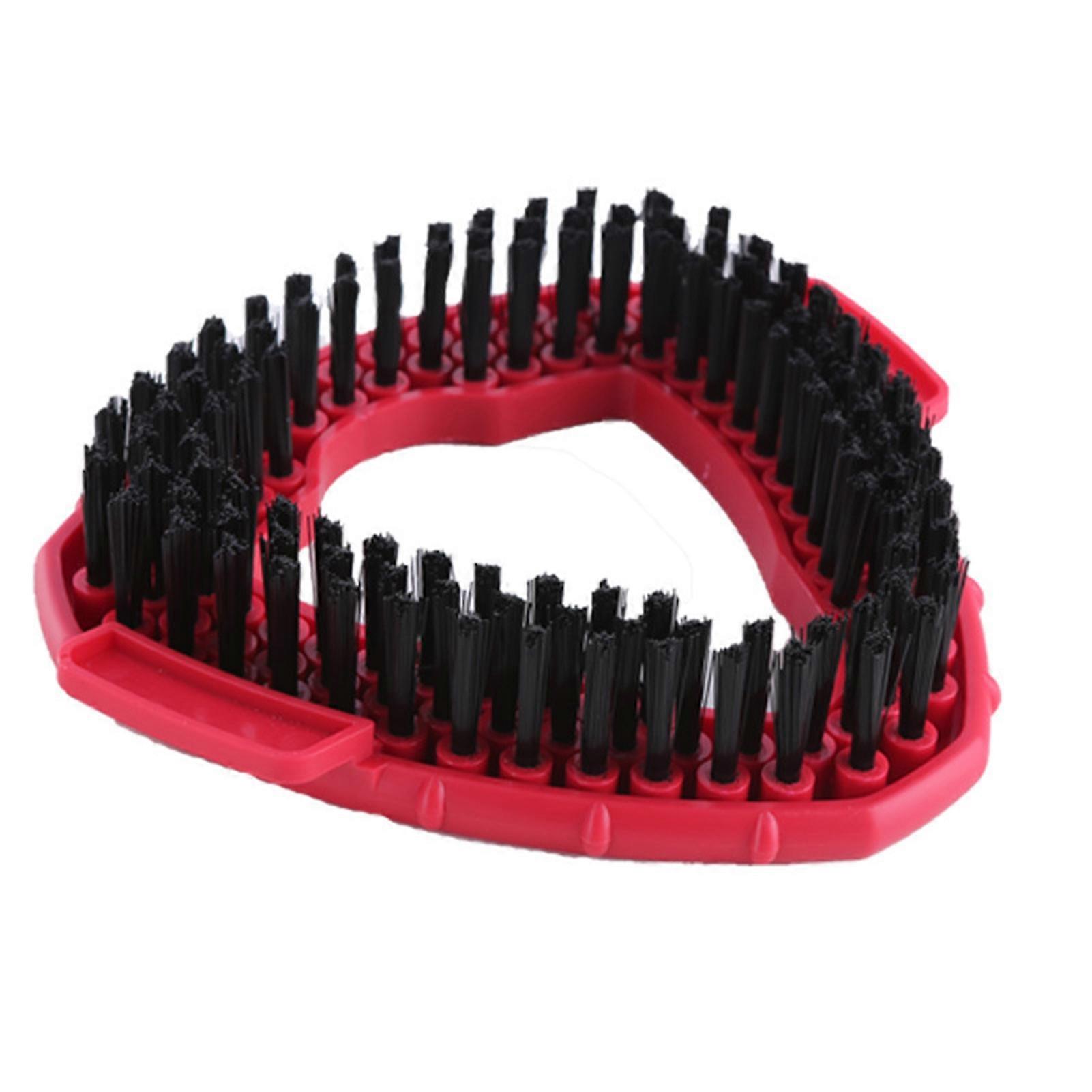 Plastic Triangles Spinnings Mop Head Removing Stubborn Stains Brush for Bathroom Kitchen