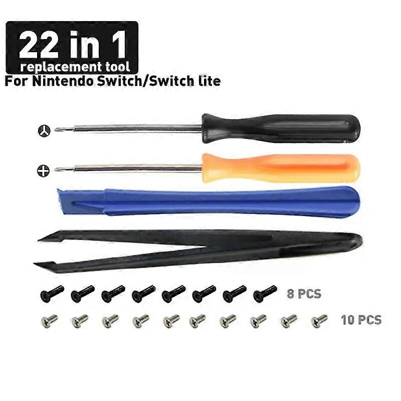 DATA FROG Joystick 3D Analog Thumb Stick Replacement Joycon Spare Kit For Nintendo Switch LITE OLED Controller Repair Screw Tool