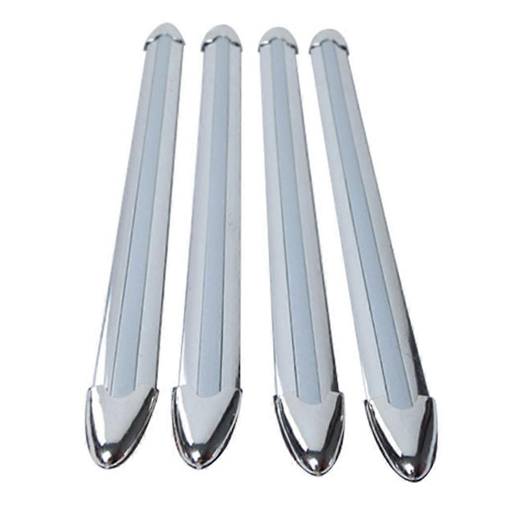 4Pcs Universal Vehicle Door Protector Anti-scratch Bumper Protective Rubber Bar