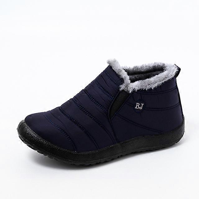 Winter Snow Boots Women's 2022 Waterproof Ankle Boots Women Plus Size Cotton Boots Non Slip Warm Plush Women Shoes Botas Mujer