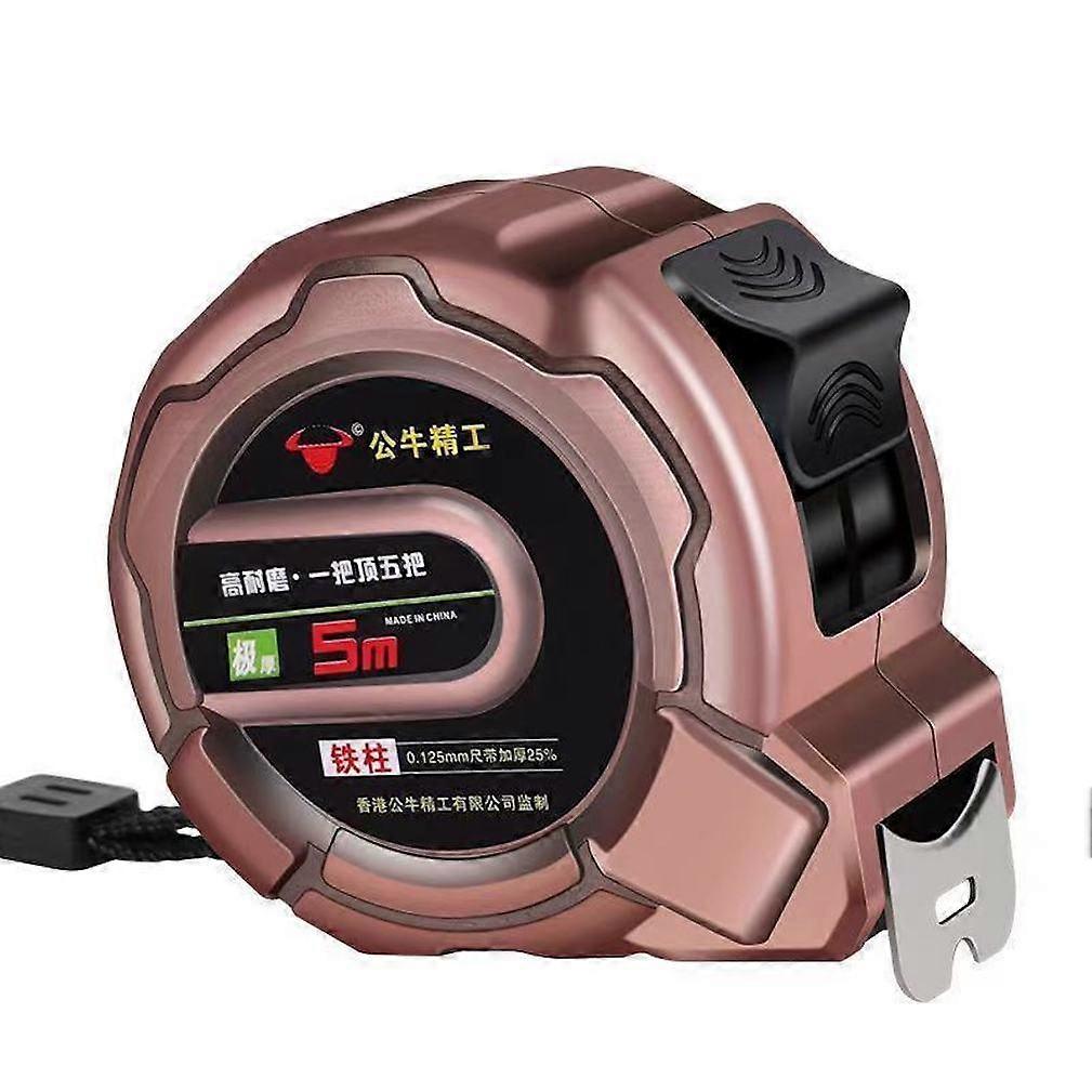 5m Accurate Tape Measure Hard Metric Measuring Tape Impact Resistant ABS Case