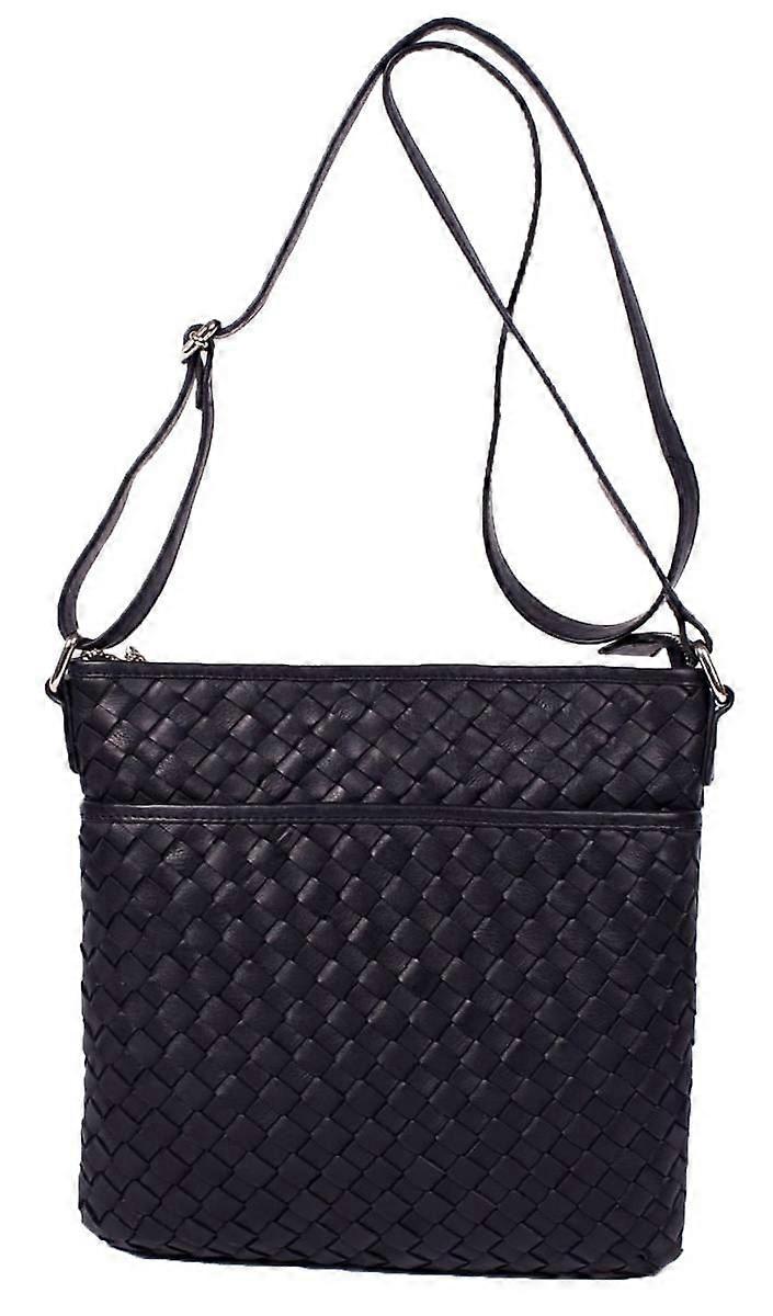 Lappella Daisy Crossbody Bag - Navy Weave