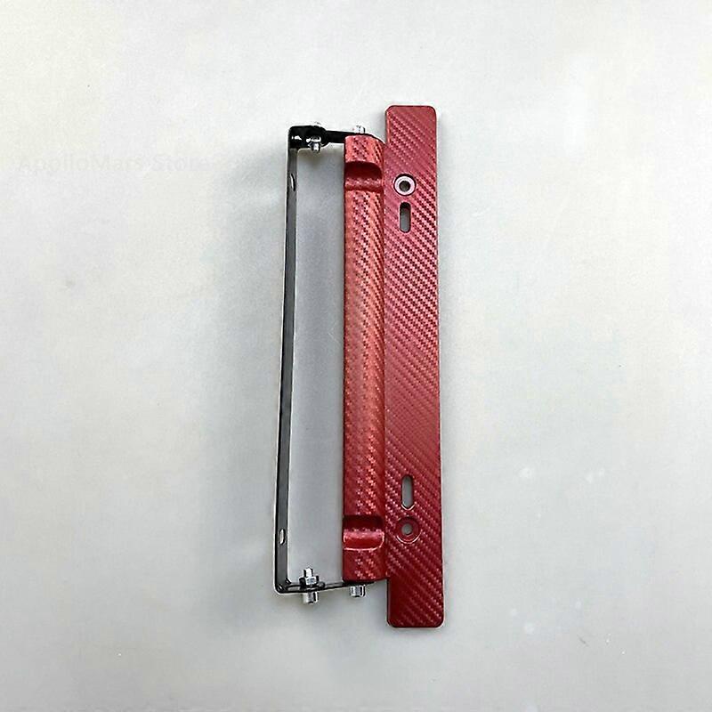 New Universal Carbon Fiber Car Adjustable Rotating Auto License Plate Frame Holder Solid License Plates Frames For Car Number