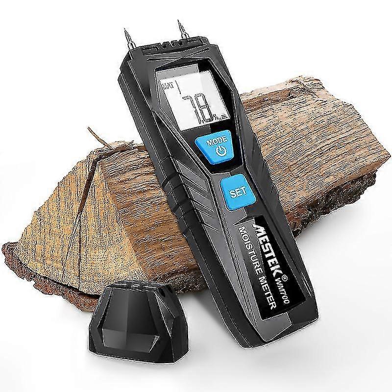 Moisture Meter, Detector With Highly Sensitive Probe And Ambient Temperature And Humidity Measurement