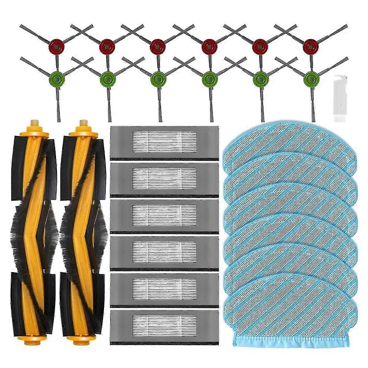 For Deboot Ozmo N7 920 950 T5 T9 2 Hybrid Spare Parts Accessories Main Side Brush Hepa Filter Mop Cloth