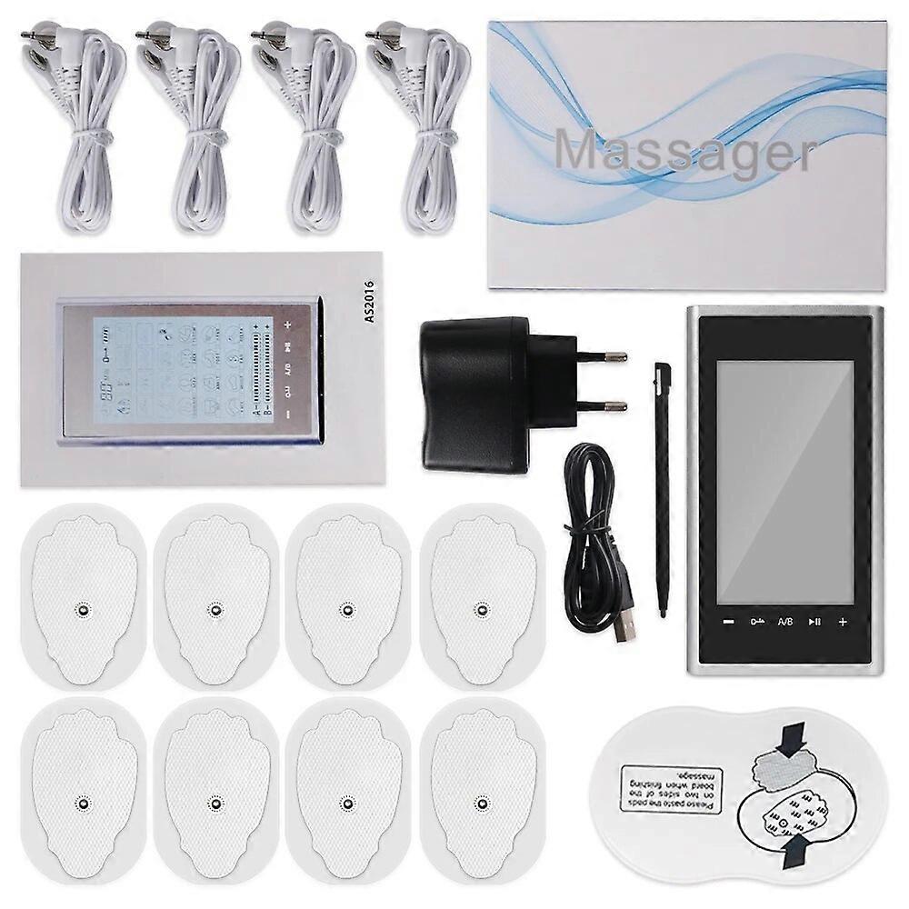 24Modes EMS Eletric Compex Muscle Stimulation Professional Electrostimulation 4Output Channel Physiotherapy Massage Tens Machine