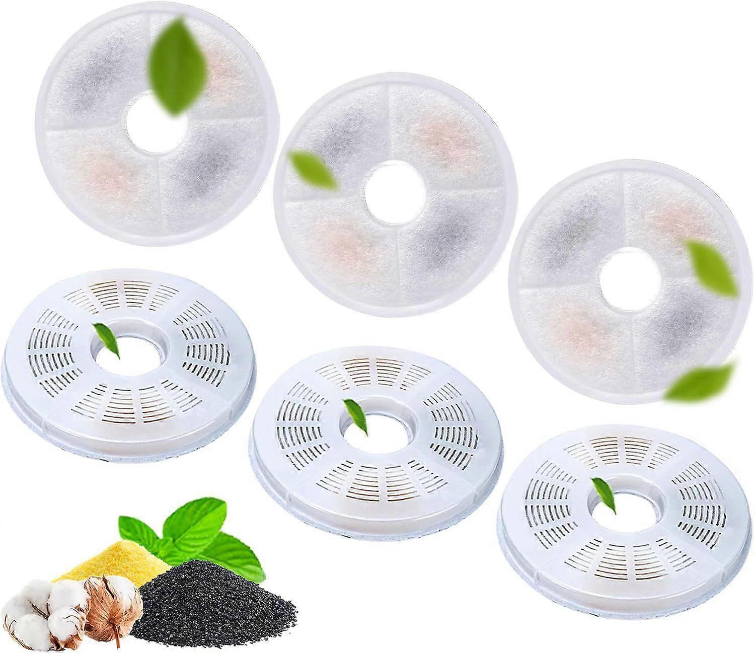 6/8 pack Cat Water Fountain Filter Compatible with Catit, Replacement