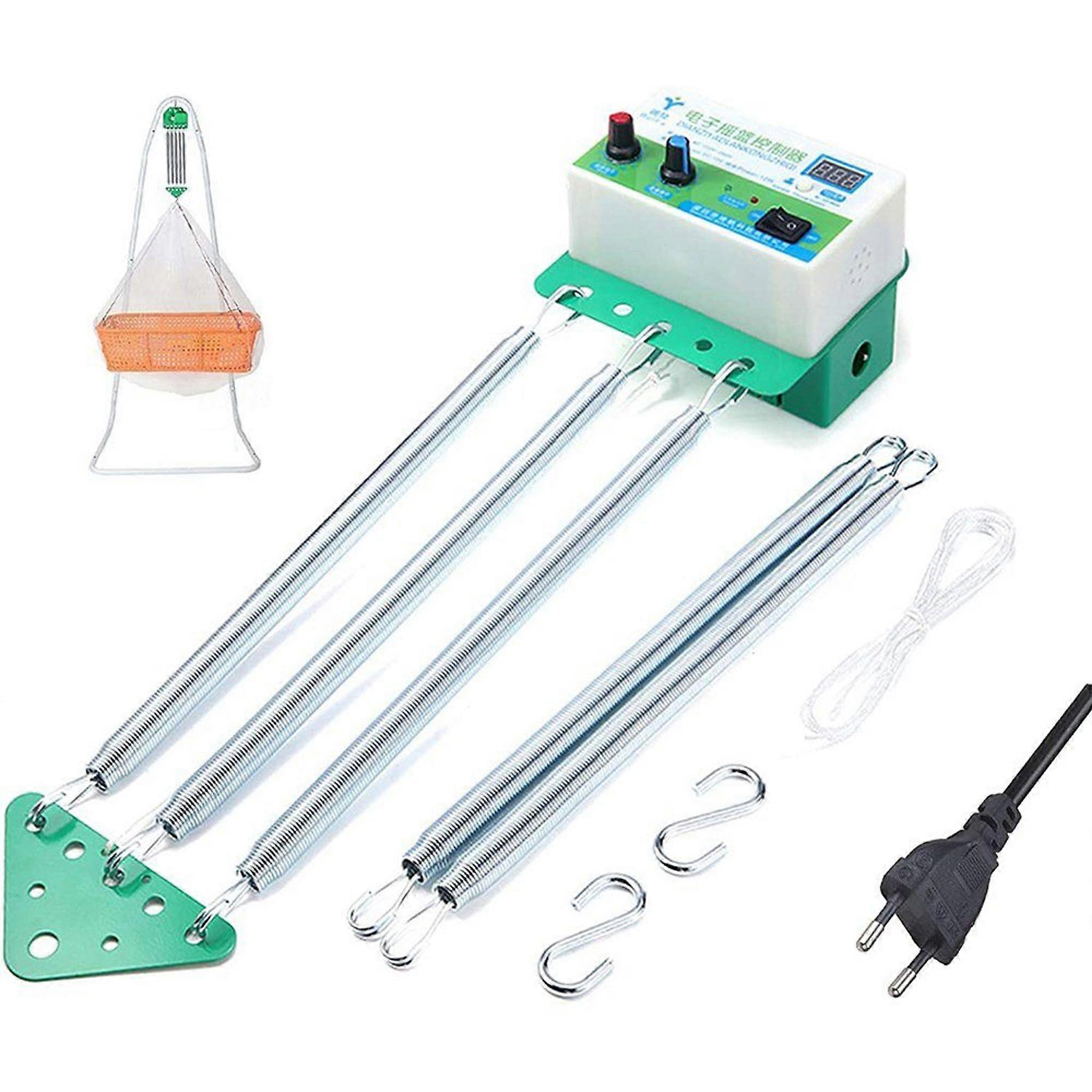 Shake the electronic bassinet up and down Integrated electric bassinet controller