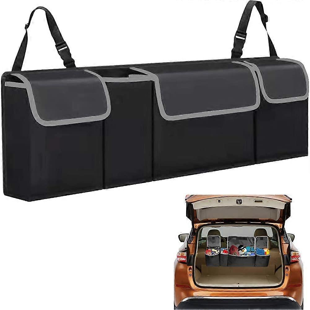 Car rear seat storage bag