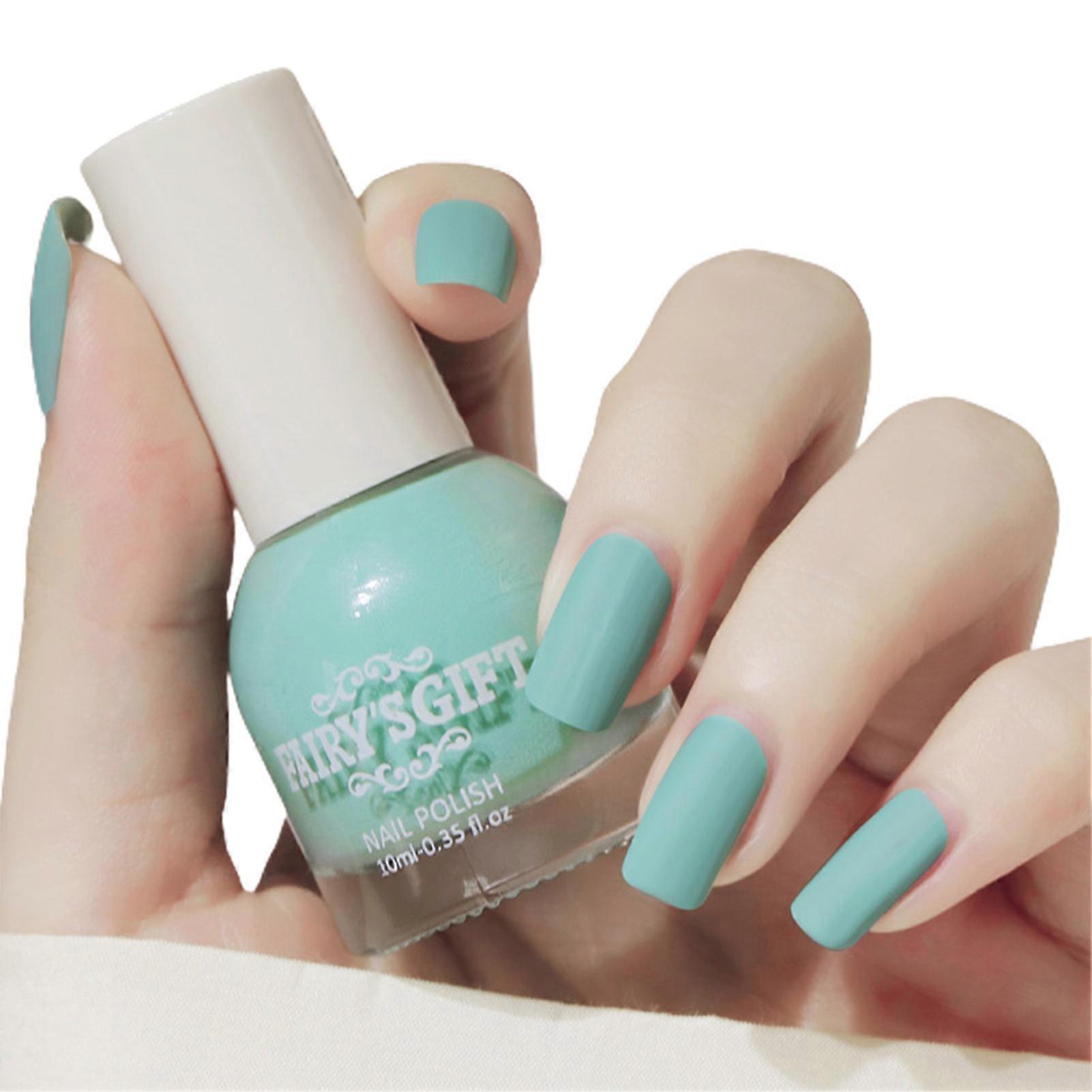 10ml Mat Oje Su Geçirmez Kuru Hızlı Reçine Mat Oje Güzellik için Set