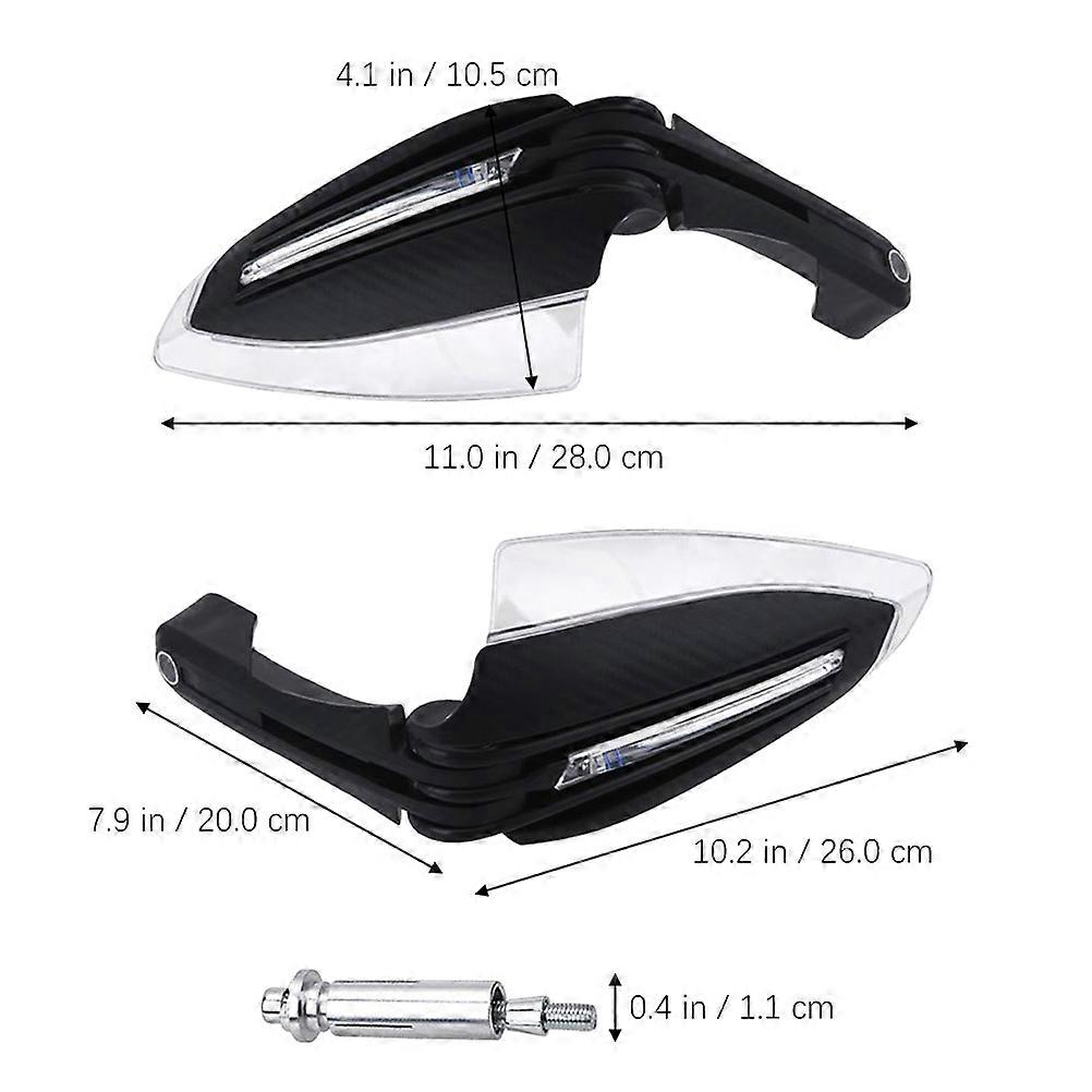 1 Set Motorcycle Hand Guards Handlebar Handguard Handle Protector Wind Guard
