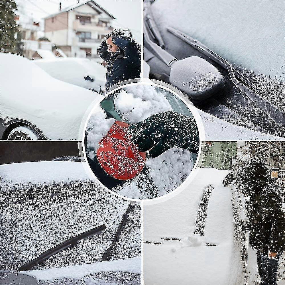 Snow Scraper, Car Ice Scraper Car Window Shovel Windshield Snow Scraper Windshield Scraper Ice Scraper Removal For Suvs, Cars, Trucks And Vans