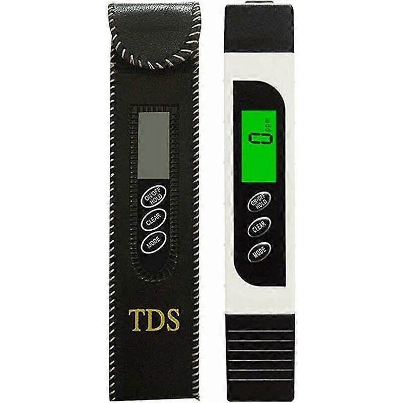 Waterkwaliteit testen Waterkwaliteitstester 3-in-1 TDS-meter EC-meter en temperatuurtestpen met LCD-scherm met achtergrondverlichting