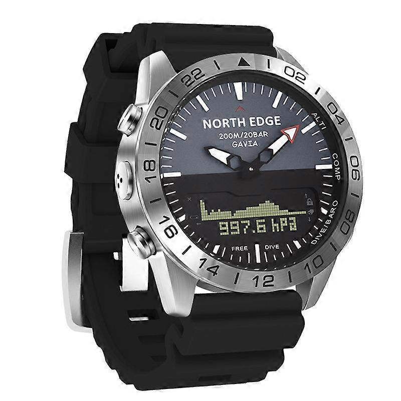 Connected watch NORTH EDGE Gavia black