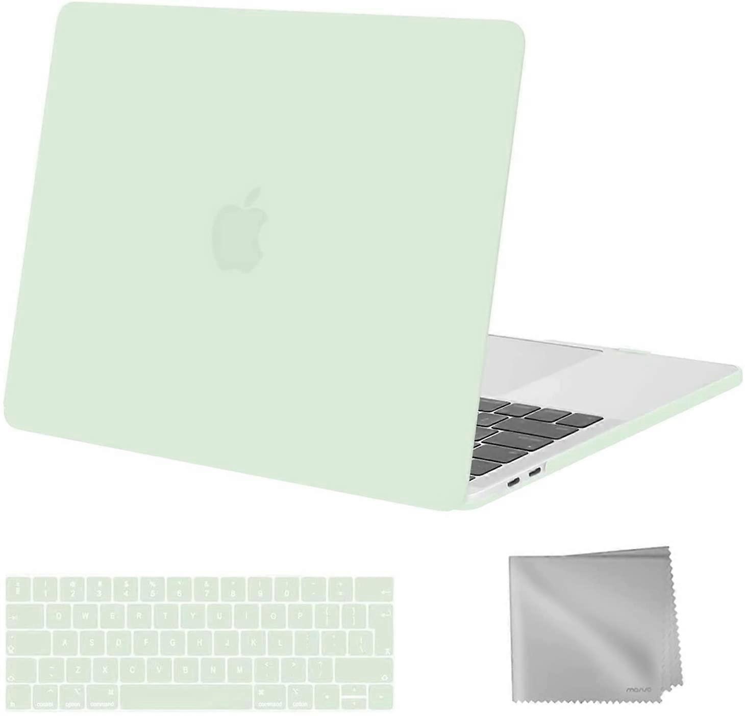 Honeydew Green  Compatible with MacBook Pro 13 inch Case 2021-2016 Release A2338 M1 A2289 A2251 A2159 A1989 A1706 A1708, Plastic Hard Shell Case & Key