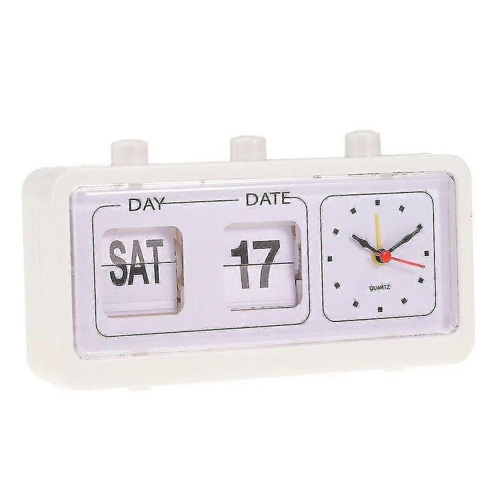 Plastic Desk Home Business Christmas Gift Calendar Clock Digital Alarm Clock Date Time Display Clock