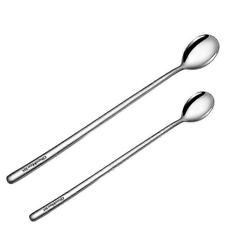 Long Handled  Stainless Steel Coffee Spoon