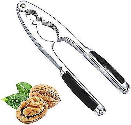 Nutcracker Walnut Cracker Heavy Duty Shell Cracker Seafood Pecan Walnut Opener Tool With Non-slip Handle (nutcracker For All Nuts)