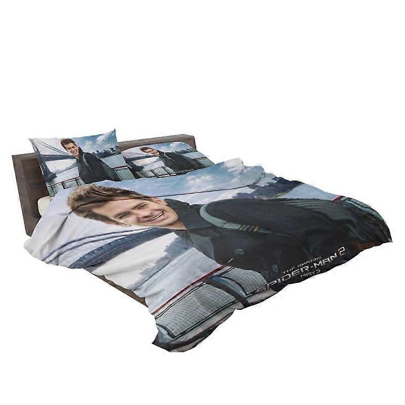 v4271 Bed Sheets Andrew Garfield in The Amazing Spider-Man  Movie  Duvet Cover Set  Bed Sheets IU4271