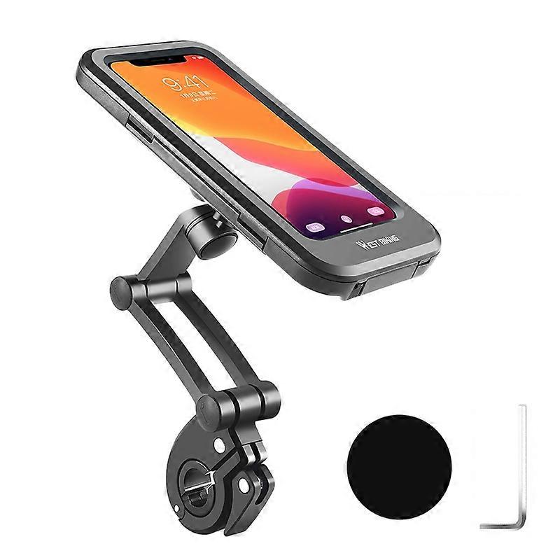 WEST BIKING Bicycle Phone Bracket, Style: Raise Handlebar Raise Handlebar