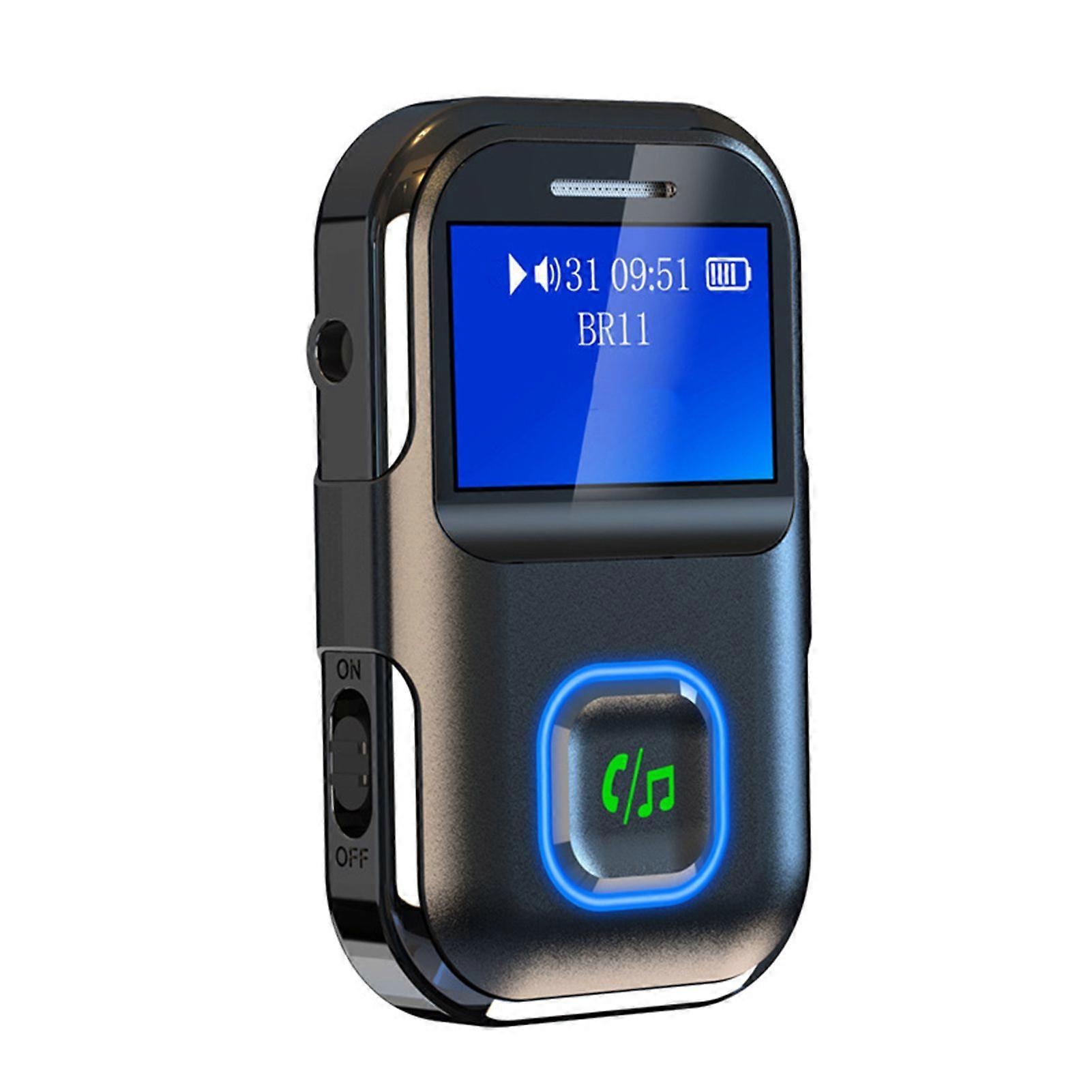 Bluetooth-compatible Receiver Car Adapter Enhanced Connectivity Versatile Compatibility Plug-Play Audio Adapter Music Receiver