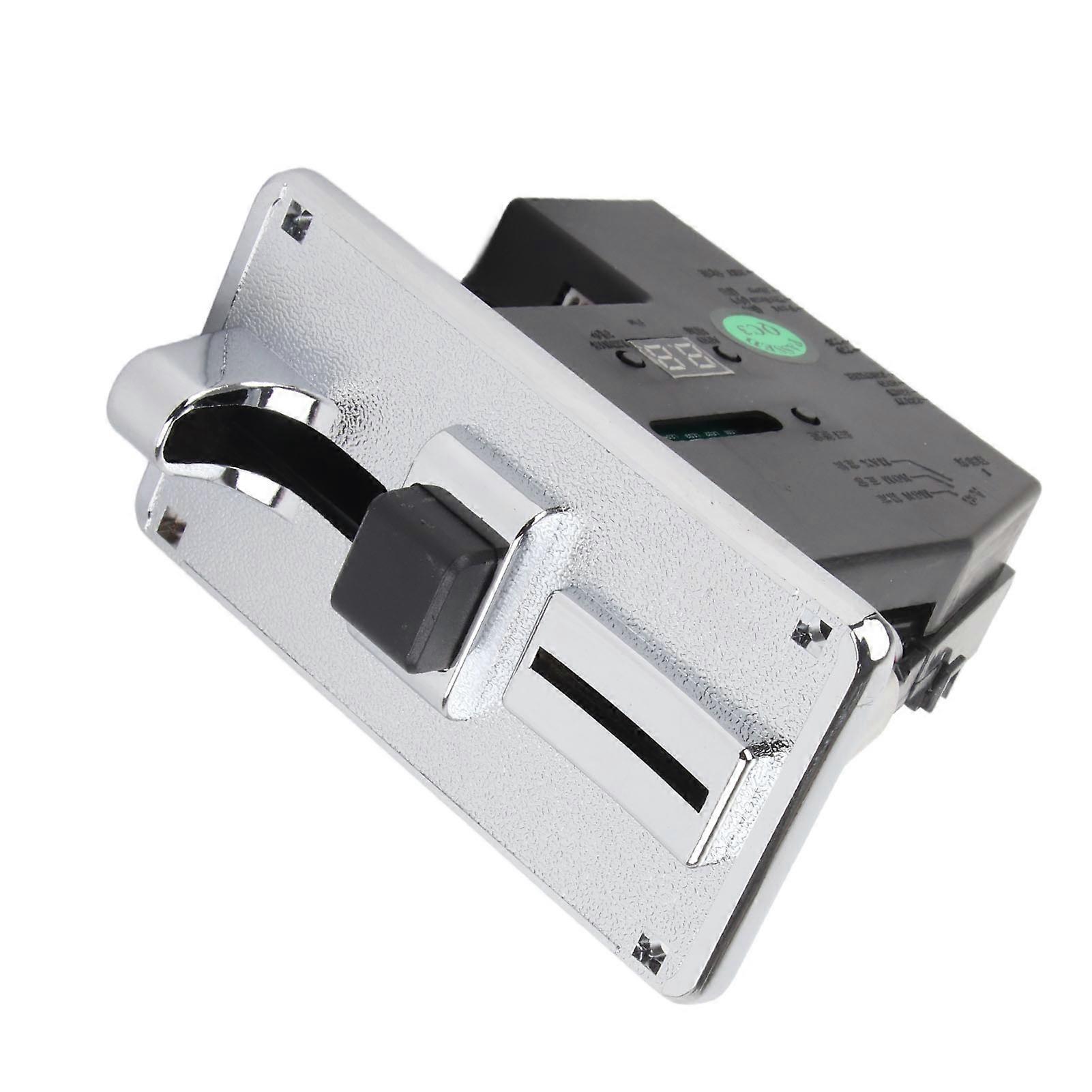 6 Type Coins CPU Multi Coins Acceptor Memory Function Refund Button Smart Game Coin Slot Acceptor for Vending Machine