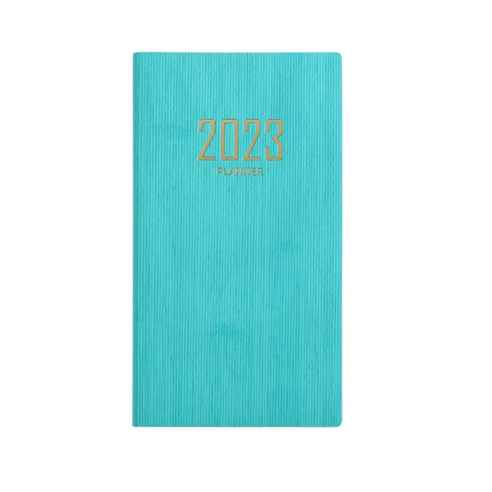 2023 A6 Week to Page Planner, PU Leather, Προσωπική &; Επαγγελματική χρήση