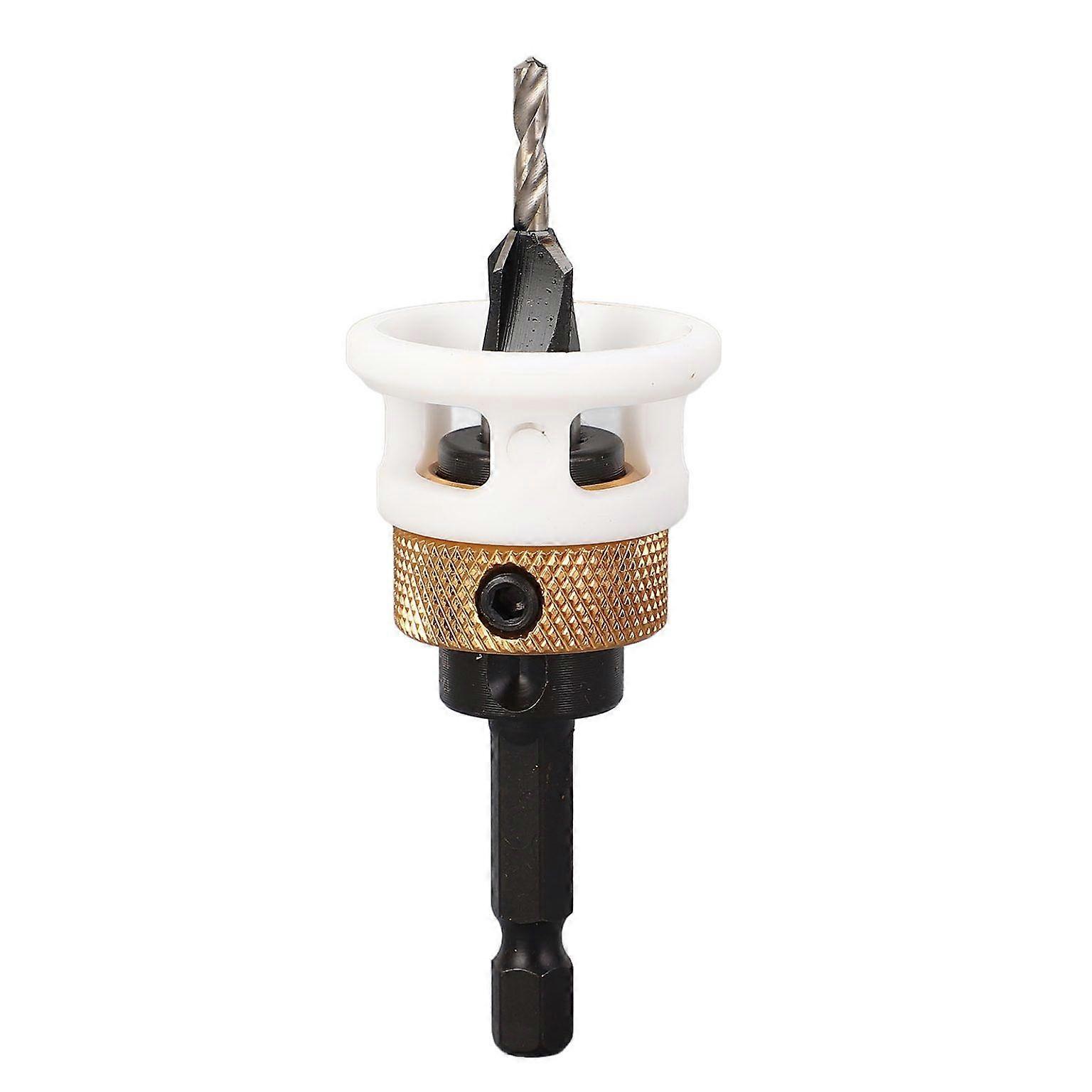 4 flute countersink drill alloy steel tapered bit adjustable depth countersink