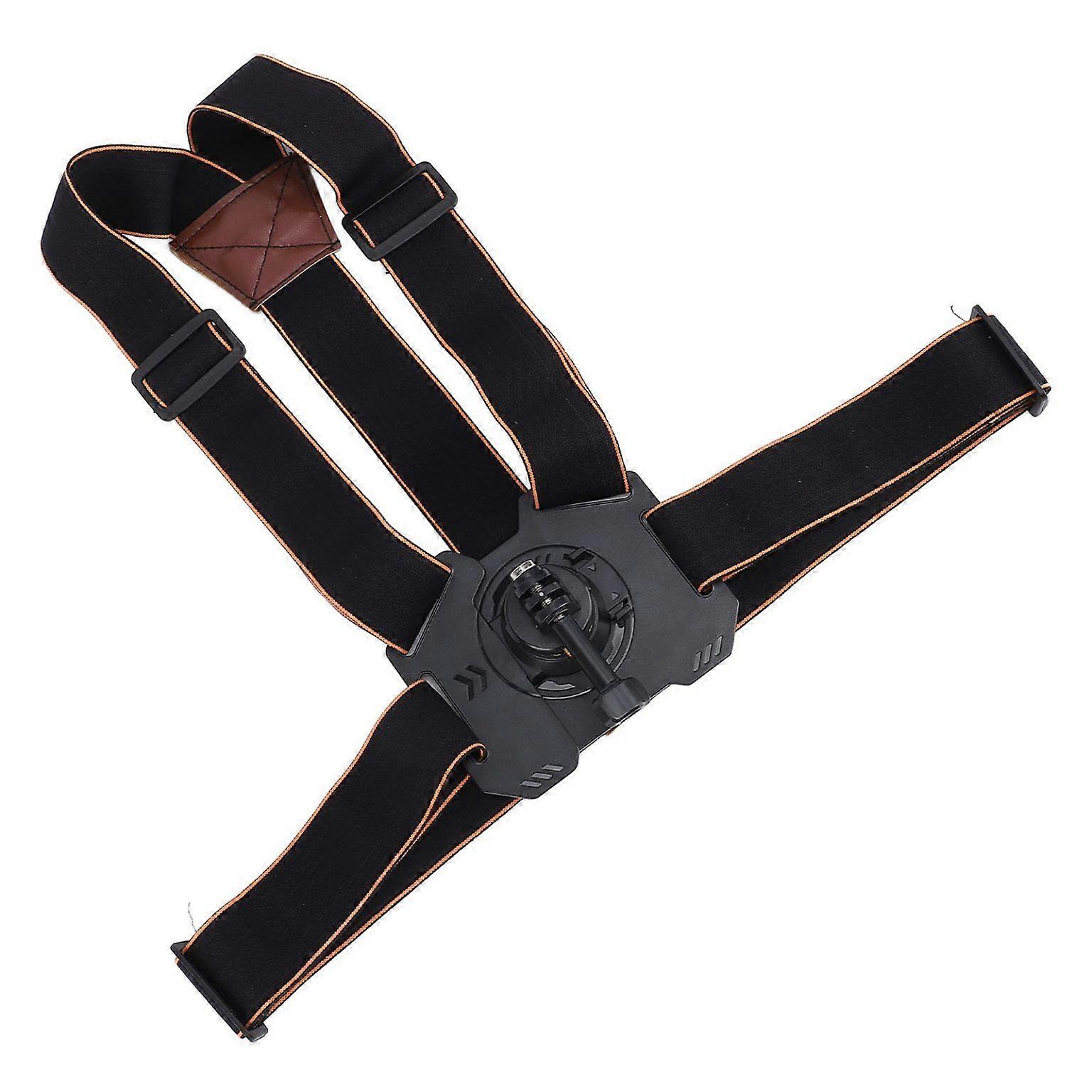Action Camera Chest Mount Harness - POV Vlog Chest Strap for Ultimate Filming Experience