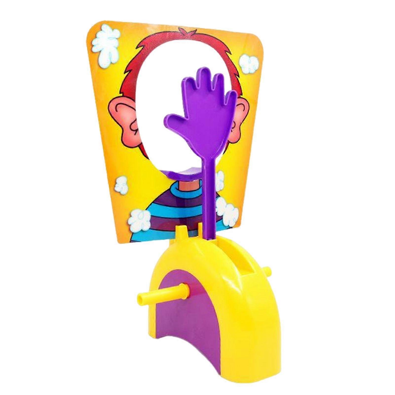 משחק Pieface לילדים ומבוגרים, כיף פאי קרם בפנים צעצוע, עוגת פנים לרסק מכונה, הפגת מתחים משחק המפלגה