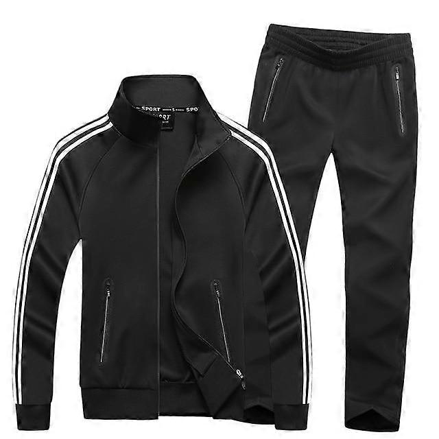 Autumn Sportswear Tracksuits Men Sets Large Size Men 'S Clothing Jacket +Pants 2 Pieces Sports Set Plus Size 8xl 7xl Tracksuit Man