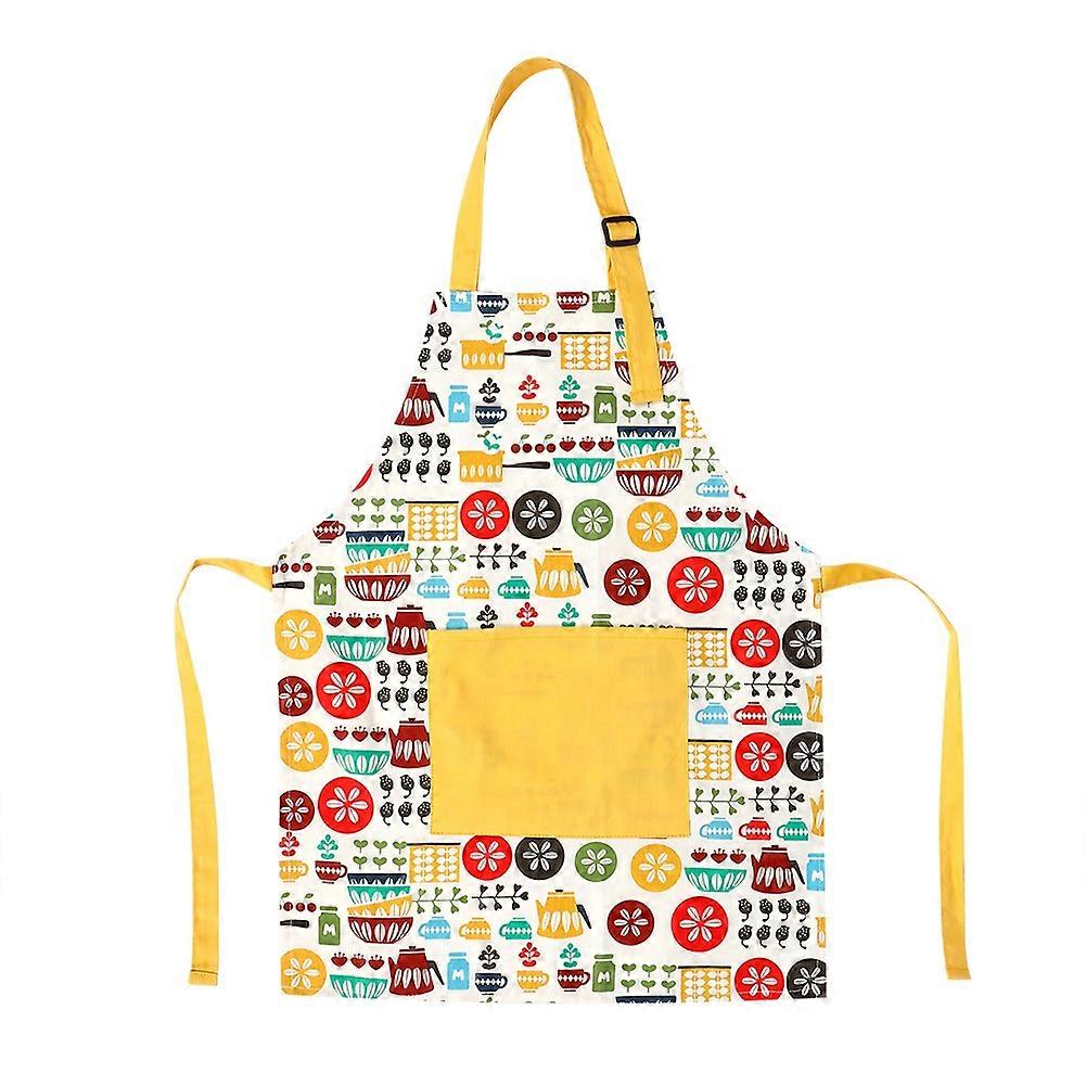 Bumbac îngroșat căptușit Home Kitchen Pocket pentru copii Șorț părinte copil