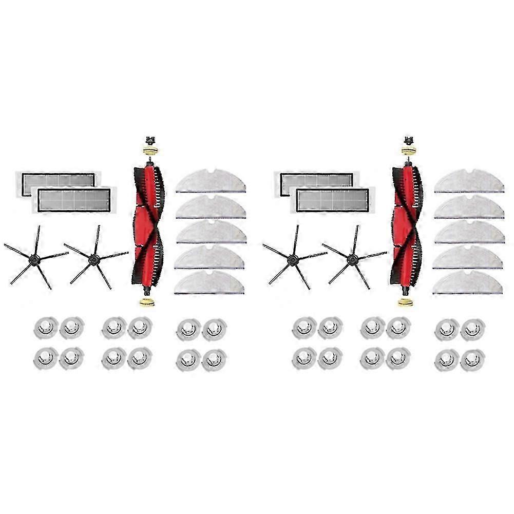 22 Pack Parts Kit For Mijia Roborock S5 S5 Filter Mop Sweeping Brush