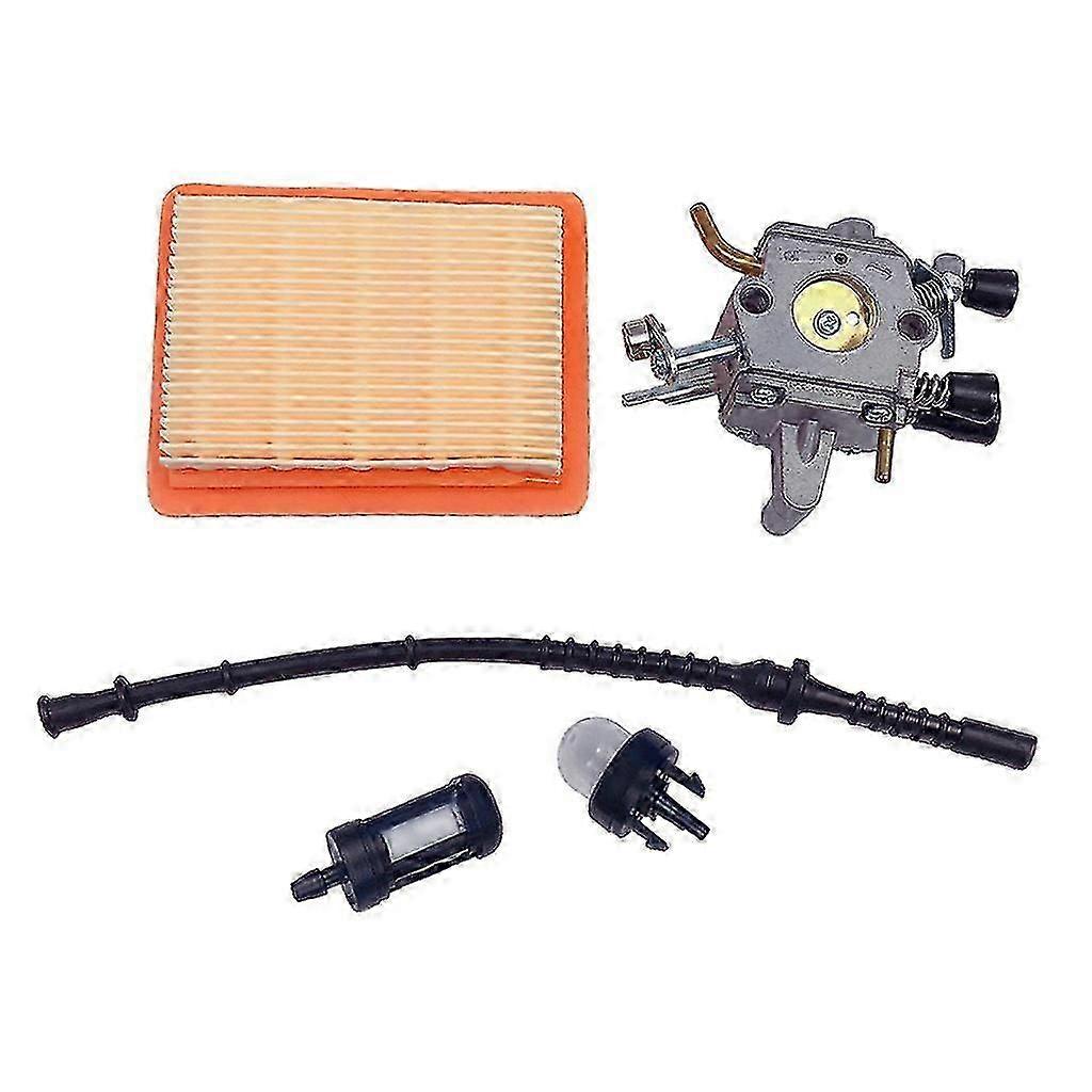 Carburetor Air Fuel Filters Kit For Stihl Fs400 Fs450 Fs480 String Trimmer -a1