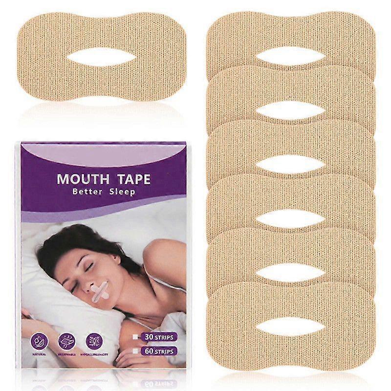 Taśma do ust do spania, paski do ust przeciw chrapaniu dla krótszego oddychania w ustach, ulgi w chrapaniu