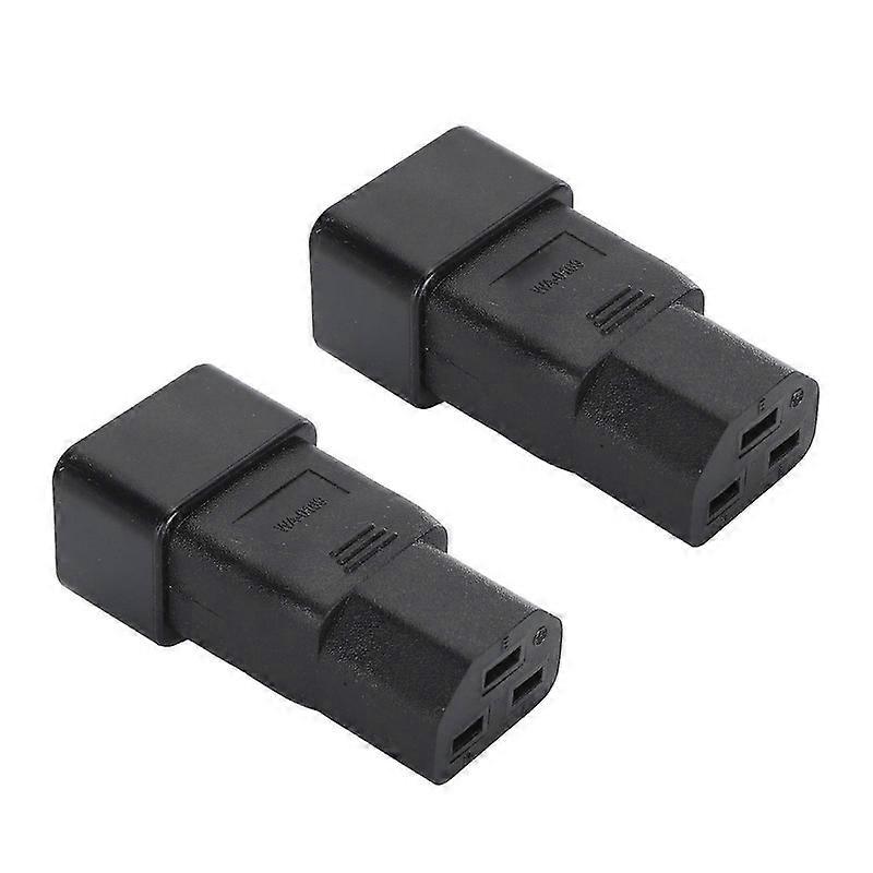 2 stks IEC320 C20 naar IEC320 C21 stroomadapter Professionele plug and play C20 naar C21 stekkeradapter voor UPS Power PDU Server FG05