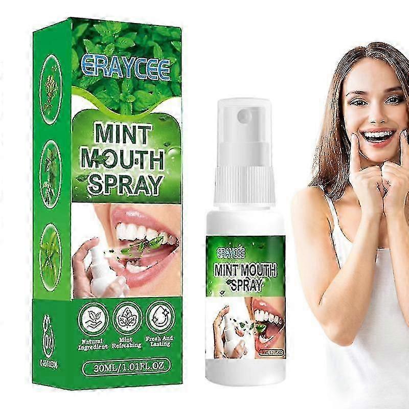 Mint Mouth Mint Mist Spray,moisturizing Bad Mouth Spray, Bad With Spearmint