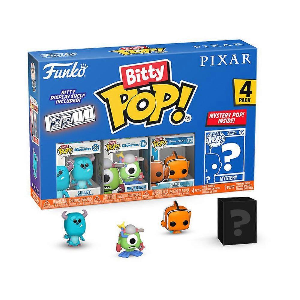 Funko Pixar Monsters Inc. Bitty Pop! 4-Pack