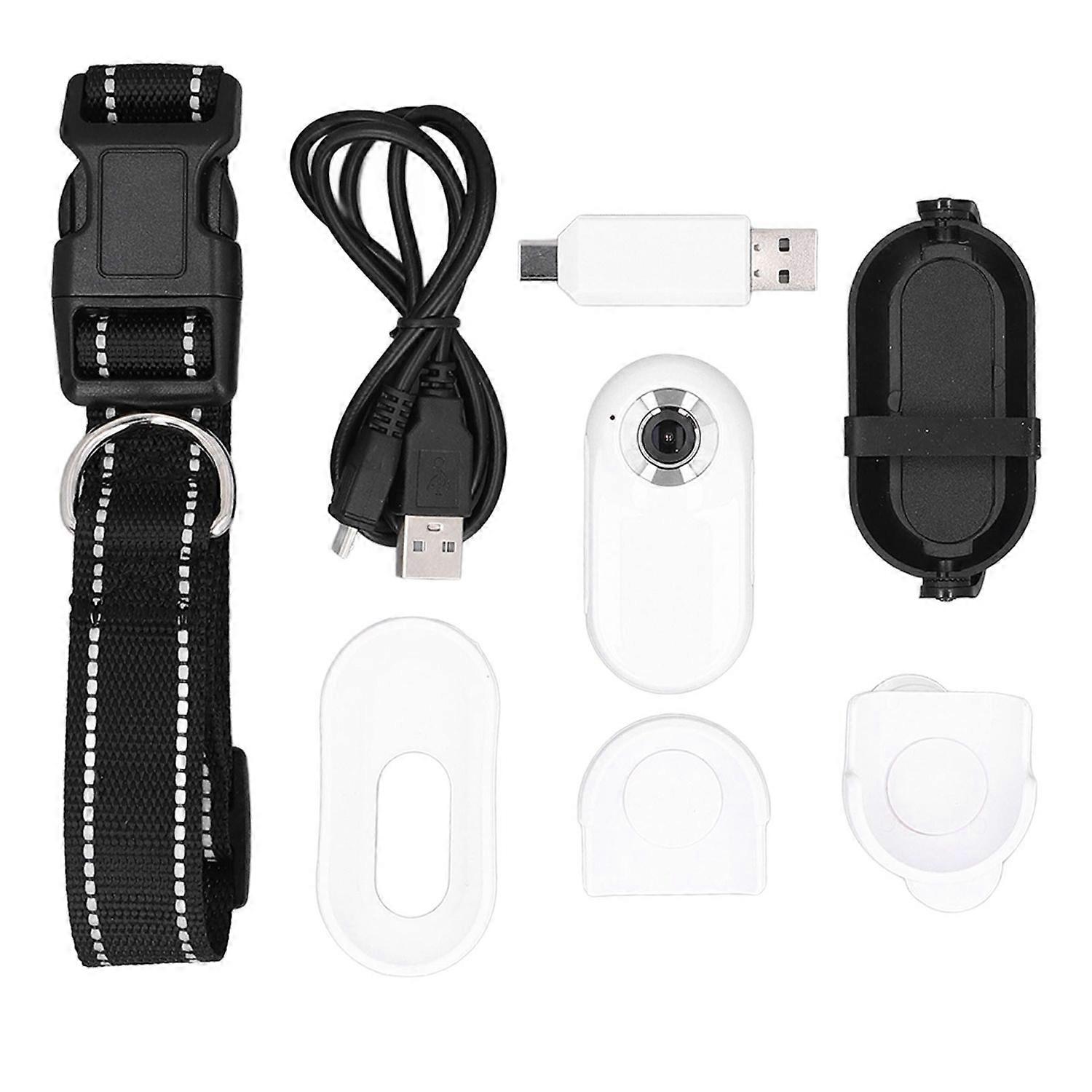 Pet Action Camera High Definition Outdoor Dog Collar Camera Miniature Action Camera With Video and P