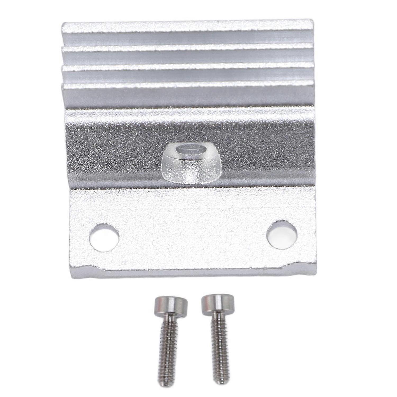 Hotend Heatsink Aluminum for K1C K1 MAXimum 3D Printer Extruder Replacement Accessories Silver